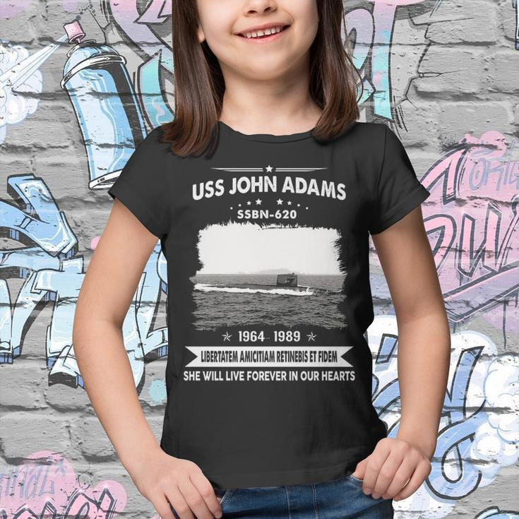 Uss John Adams Ssbn Youth T-shirt