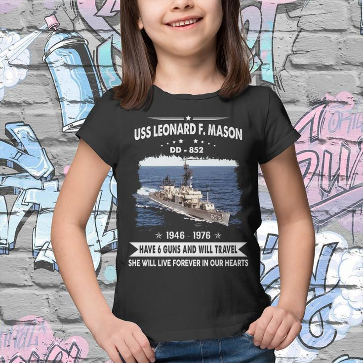 Uss Leonard F Mason Dd Youth T-shirt