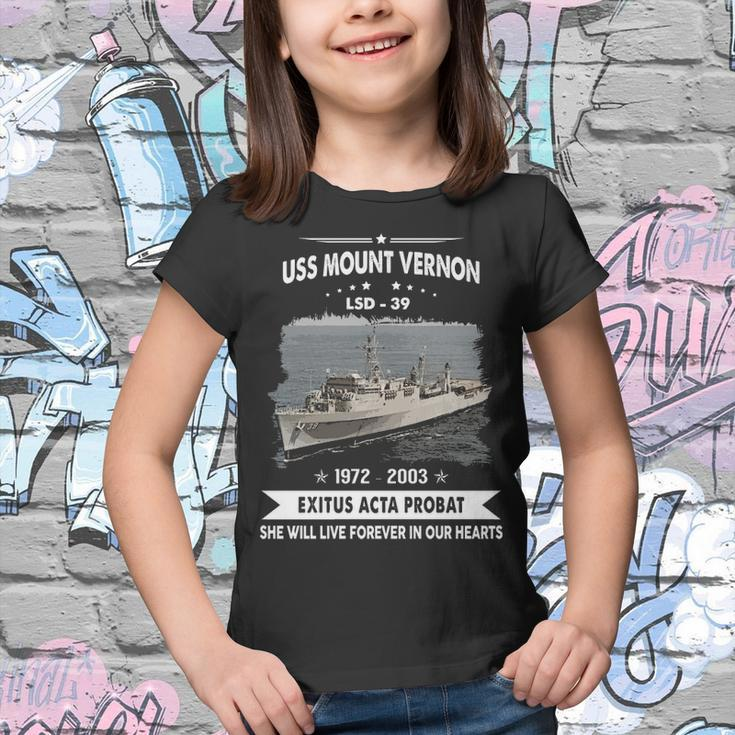 Uss Mount Vernon Lsd Youth T-shirt