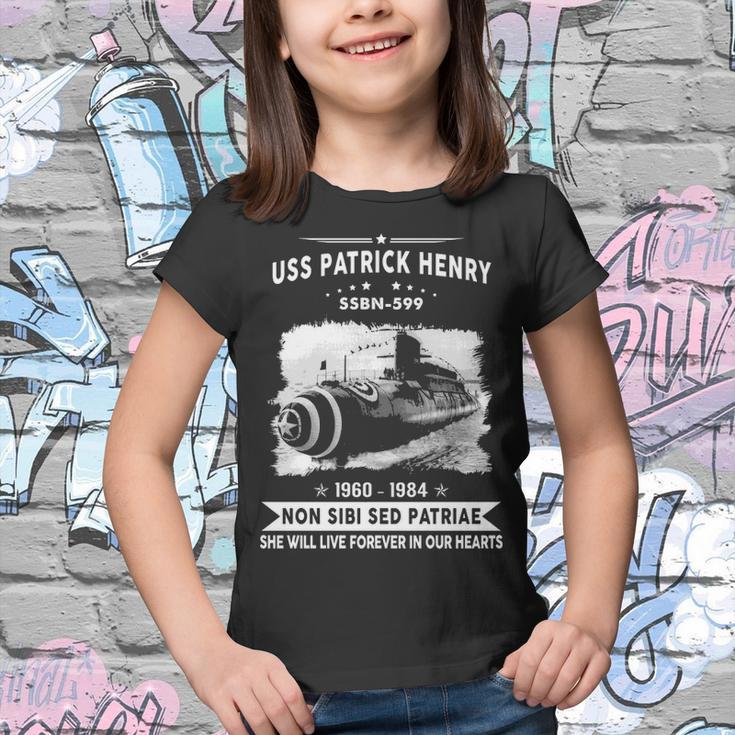 Uss Patrick Henry Ssbn Youth T-shirt