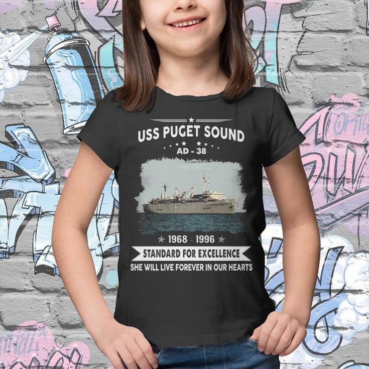 Uss Puget Sound Ad Youth T-shirt