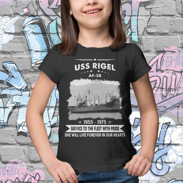 Uss Rigel Af Youth T-shirt