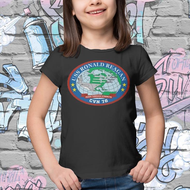 Uss Ronald Reagan Cvn V2 Youth T-shirt