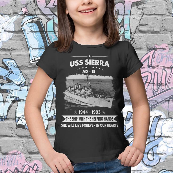 Uss Sierra Ad V2 Youth T-shirt