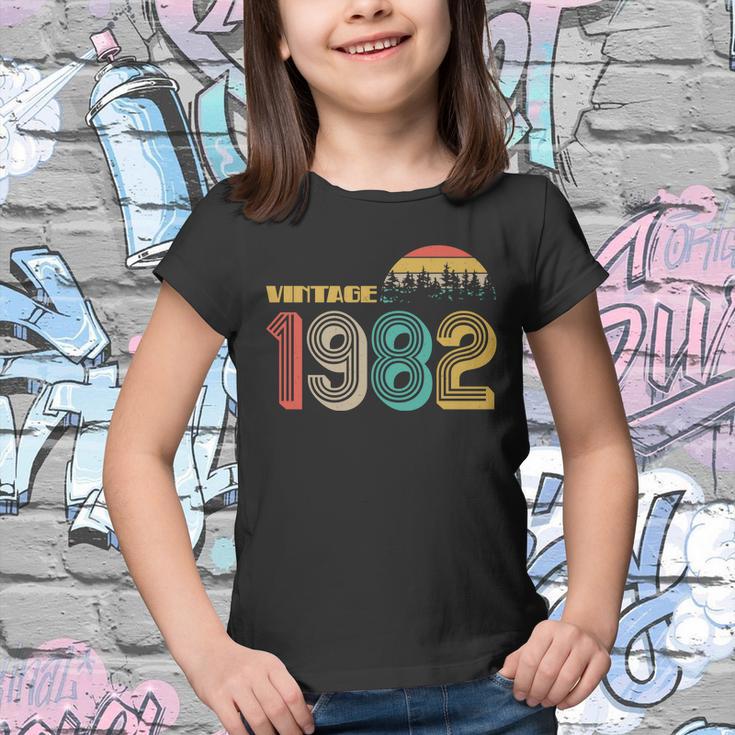 Vintage 1982 Sun Wilderness 40Th Birthday V3 Youth T-shirt