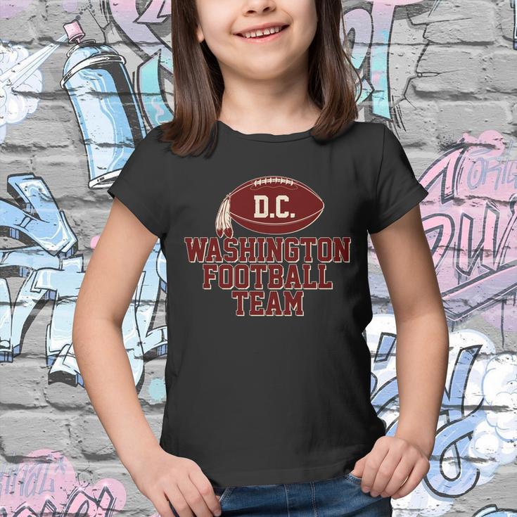 Vintage Distressed Washington Dc Football Team Tshirt Youth T-shirt