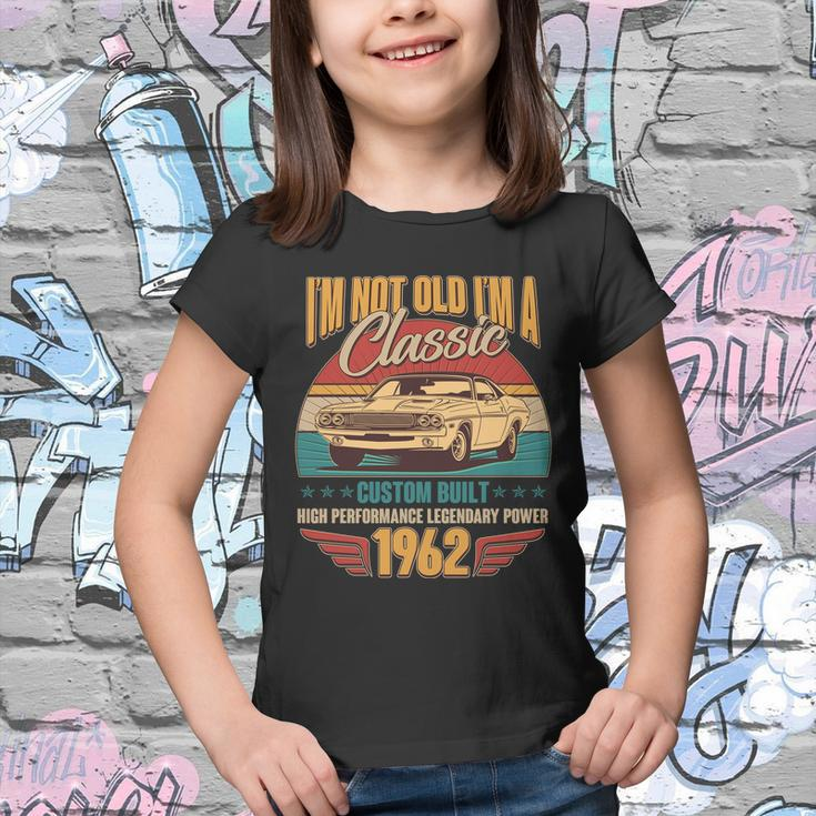 Vintage Retro Im Not Old Im A Classic 1962 60Th Birthday Classic Car Lover Youth T-shirt