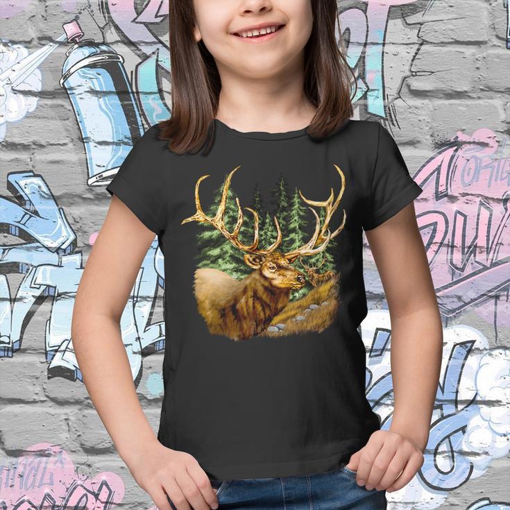 Wildlife - Elk Portrait Youth T-shirt