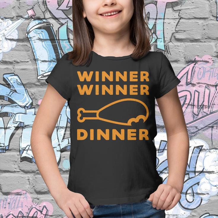 Winner Winner Chicken Dinner Funny Gaming Youth T-shirt