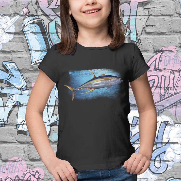 Yellowfin Tuna Swimming Youth T-shirt