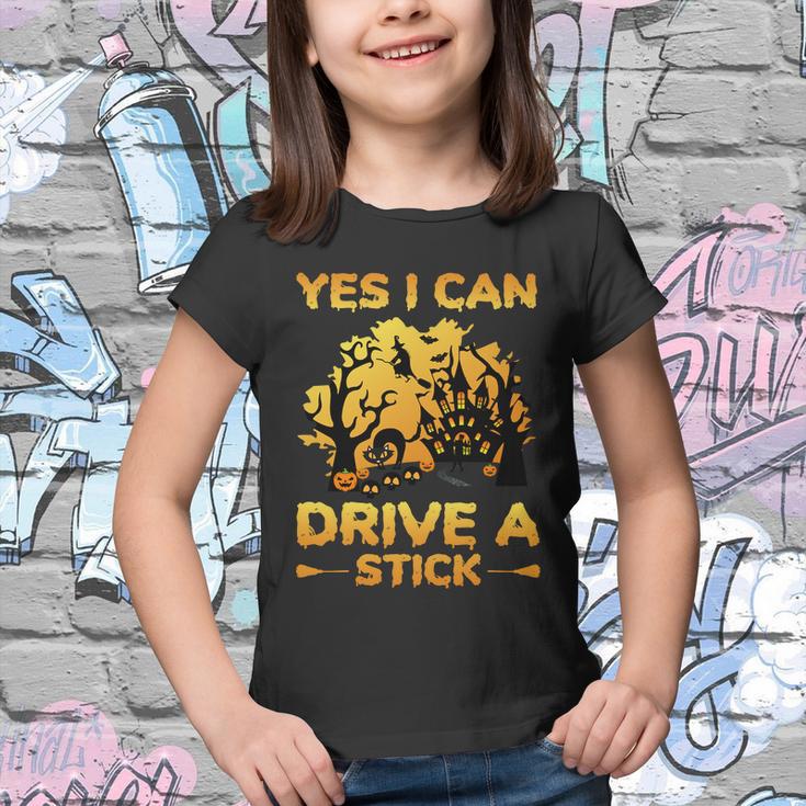 Yes I Can Drive A Stick Halloween Quote Youth T-shirt