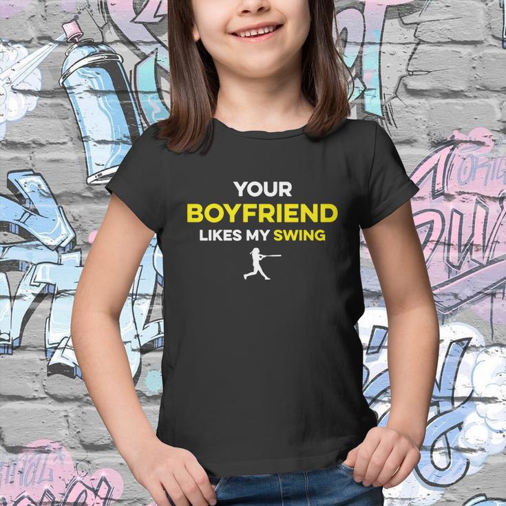 Your Boyfriend Likes My Swing Youth T-shirt