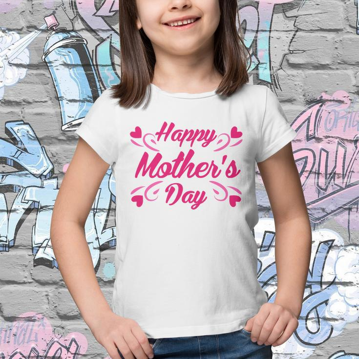 Happy Mothers Day Hearts Gift Youth T-shirt
