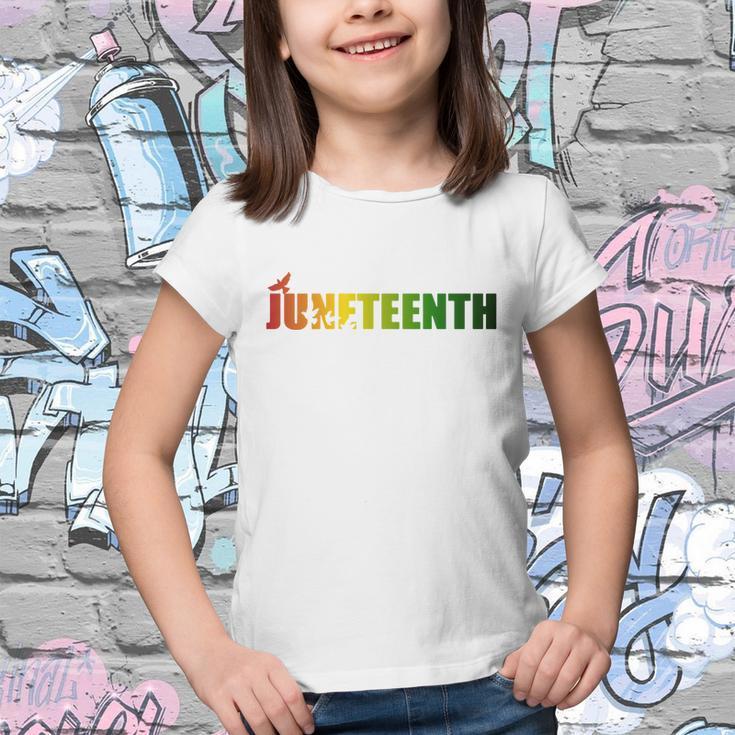 Juneteenth Holiday Logo Youth T-shirt