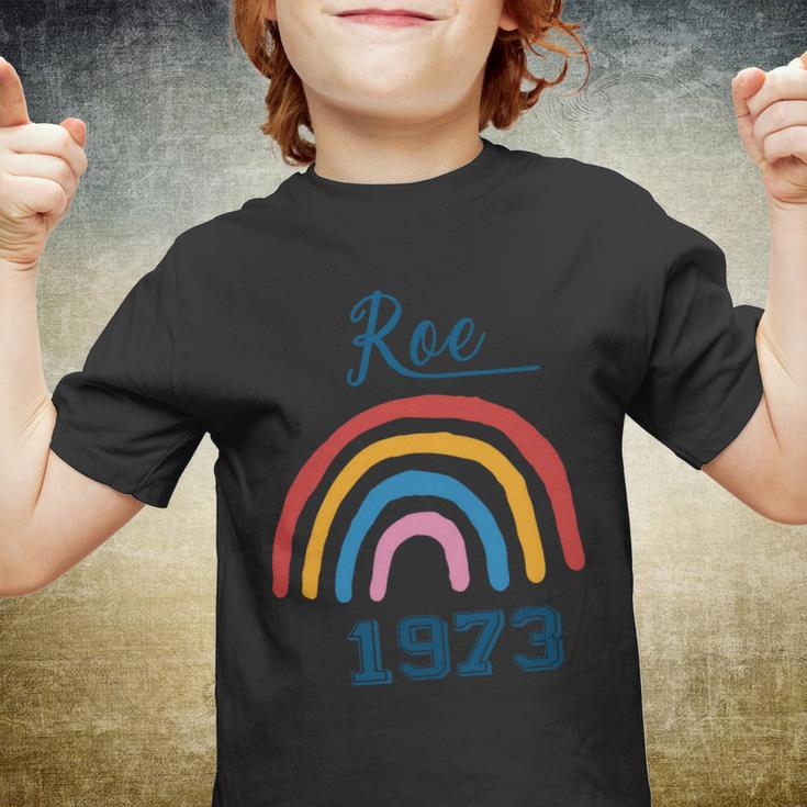 1973 Pro Roe Rainbow Abotion Pro Choice Youth T-shirt