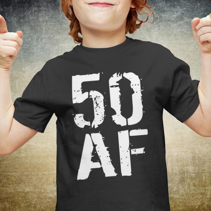 50 Af 50Th Birthday Youth T-shirt
