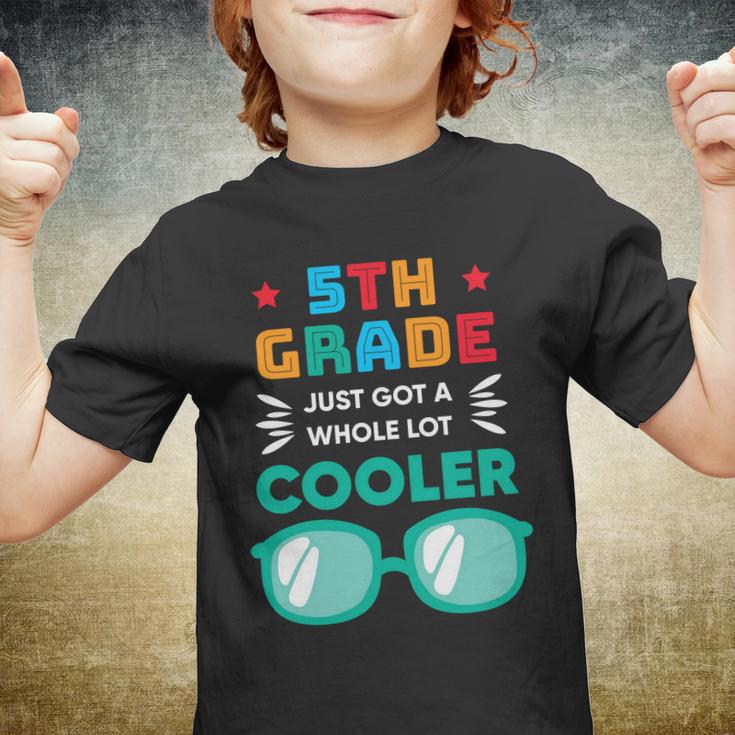 5Th Grade Cooler Glassess Back To School First Day Of School Youth T-shirt