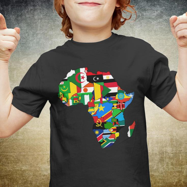 Africa Proud African Country Flags Tshirt Youth T-shirt