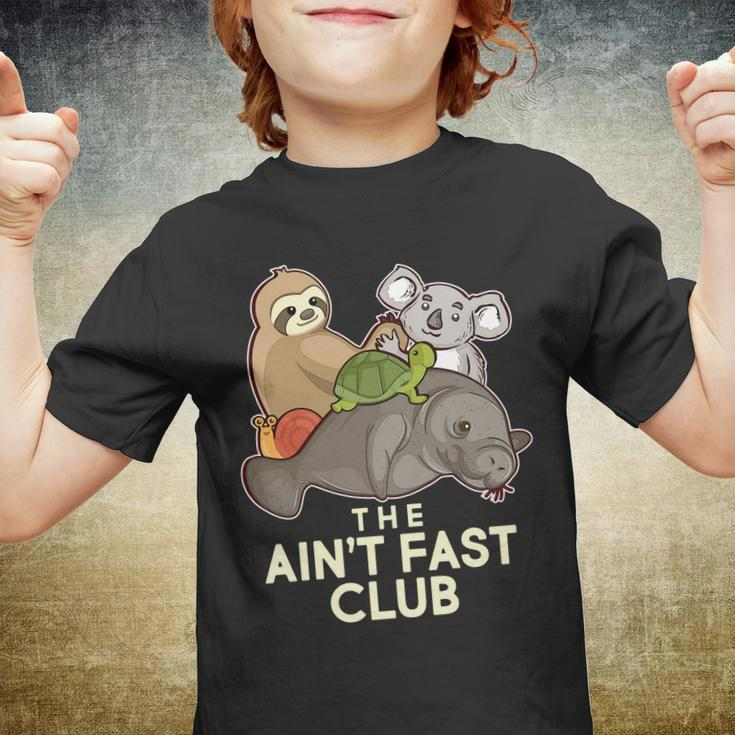 Aint Fast Club Funny Animal Youth T-shirt
