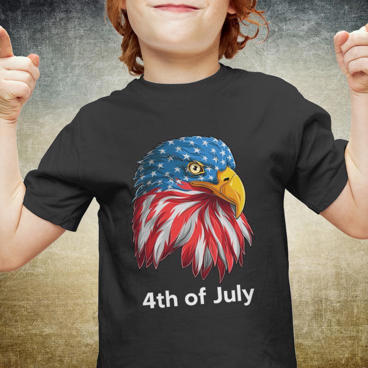 American Bald Eagle Mullet 4Th Of July Funny Usa Patriotic Gift Youth T-shirt