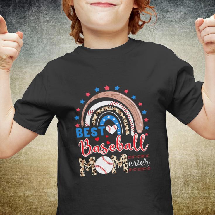 American Flag Baseball Funny 4Th Of July Youth T-shirt