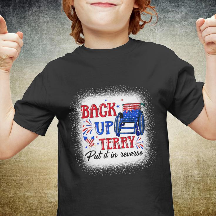 Back Up Terry Put It In Reverse 4Th Of July American Flag Youth T-shirt