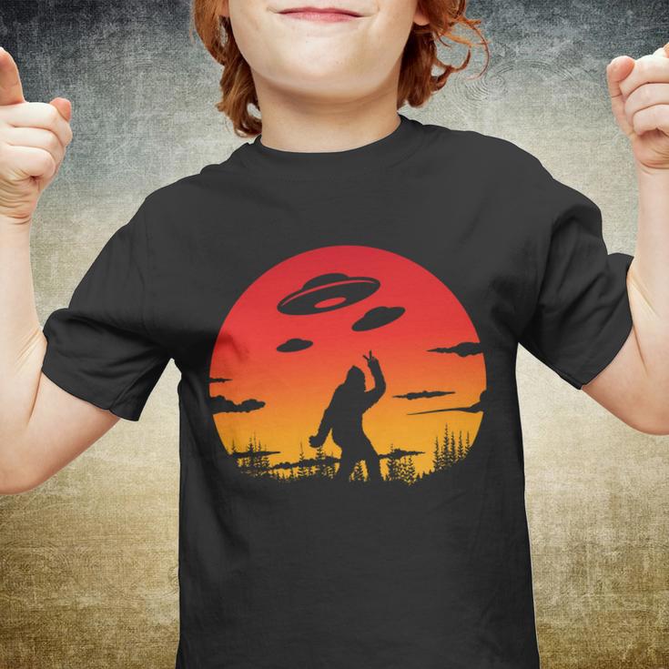 Believe Bigfoot Ufo Tshirt Youth T-shirt