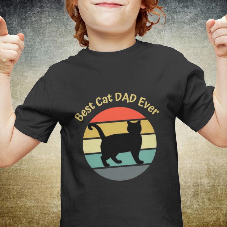 Best Cat Dad Ever V2 Youth T-shirt