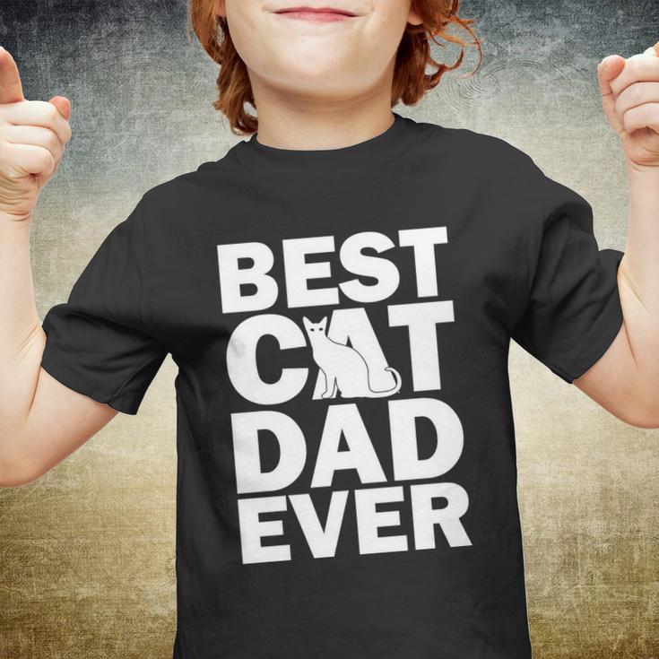 Best Cat Dad Ever V3 Youth T-shirt