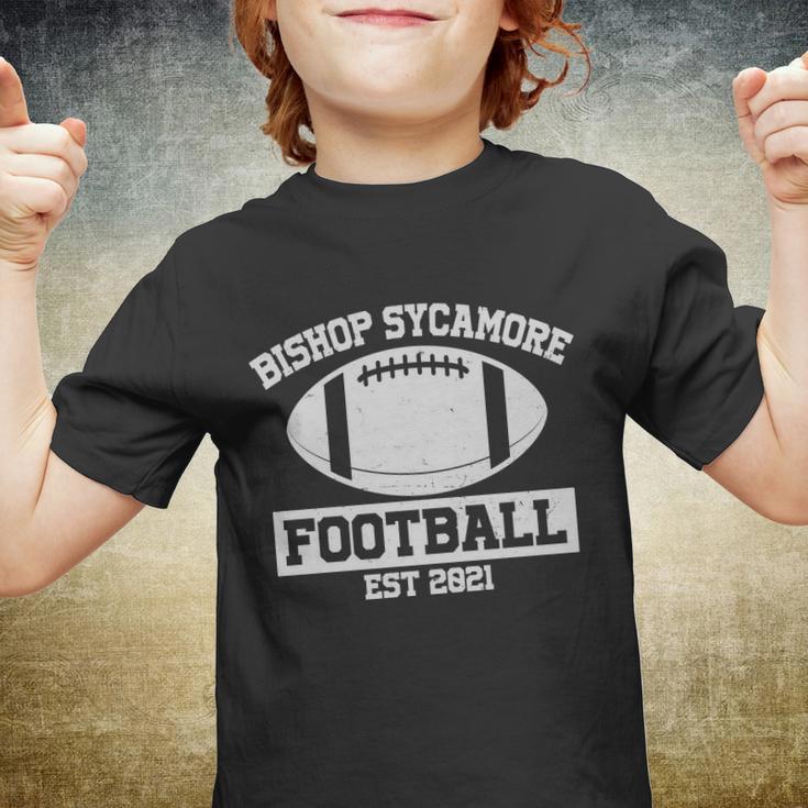 Bishop Sycamore Football Est 2021 Logo Youth T-shirt