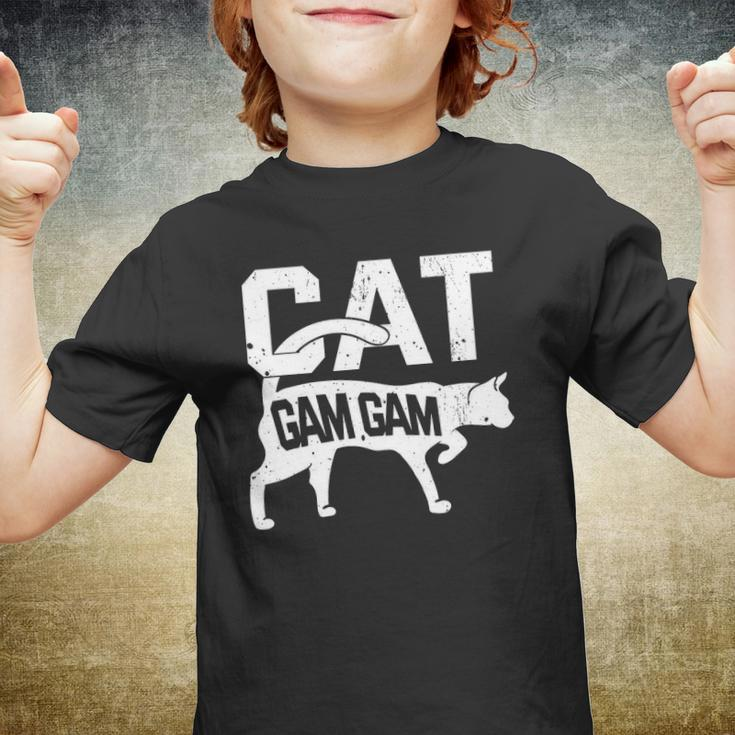 Cat Gam Gam Kitten Pet Owner Meow Youth T-shirt