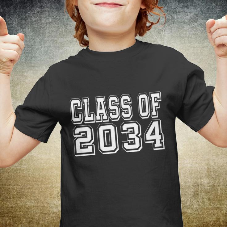 Class Of 2034 Grow With Me Tshirt Youth T-shirt