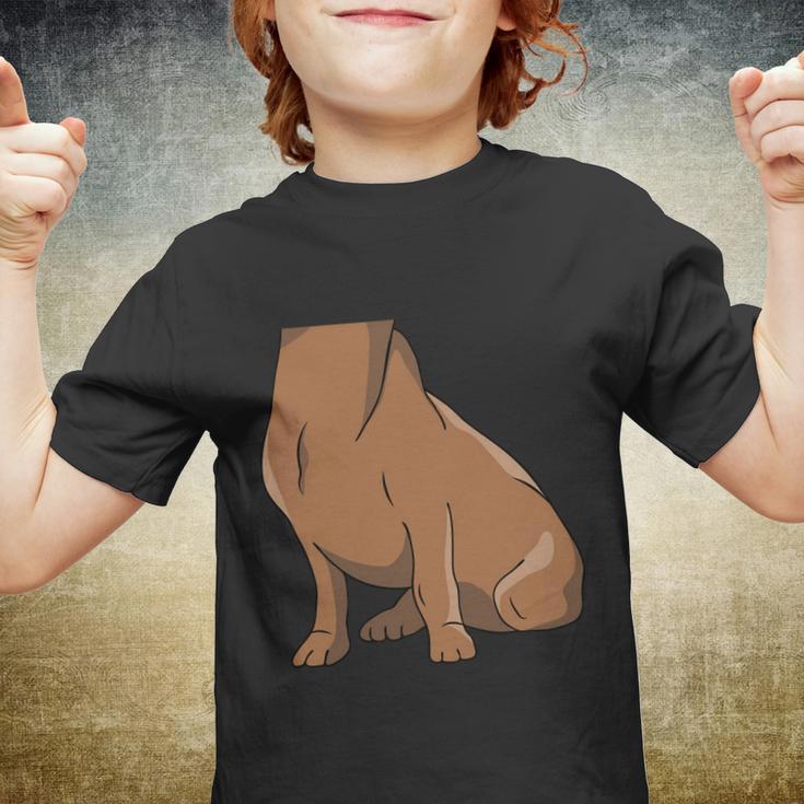 Dachshund Costume Dog Funny Animal Cosplay Doxie Pet Lover Cool Gift Youth T-shirt