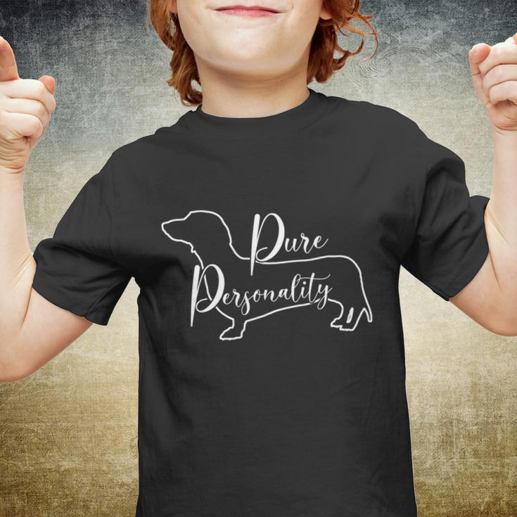 Dachshund Mom Wiener Doxie Mom Cute Doxie Graphic Dog Lover Great Gift Youth T-shirt