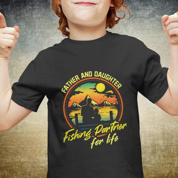 Dad And Daughter Matching Fishing Fathers Day Youth T-shirt