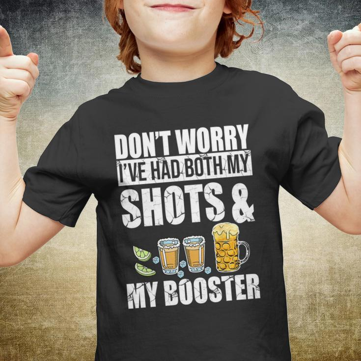 Dont Worry Had Both My Shots And Booster Funny Youth T-shirt