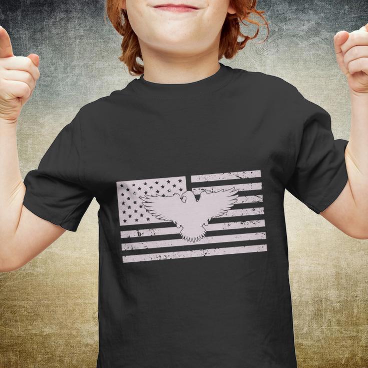 Eagle Graphic 4Th Of July American Independence Day Flag Plus Size Youth T-shirt