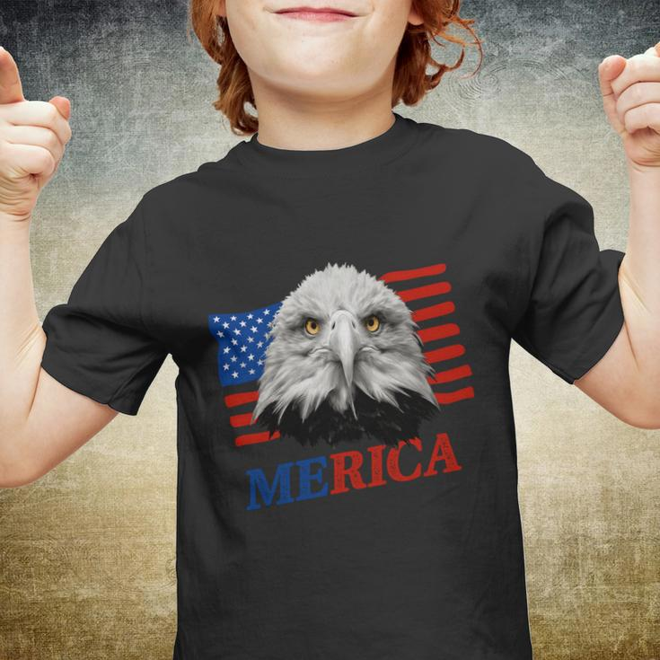 Eagle Mullet 4Th Of July Usa American Flag Merica Gift V11 Youth T-shirt