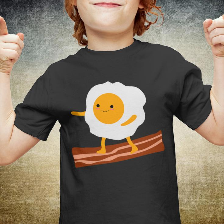 Egg Surfing On Bacon Youth T-shirt