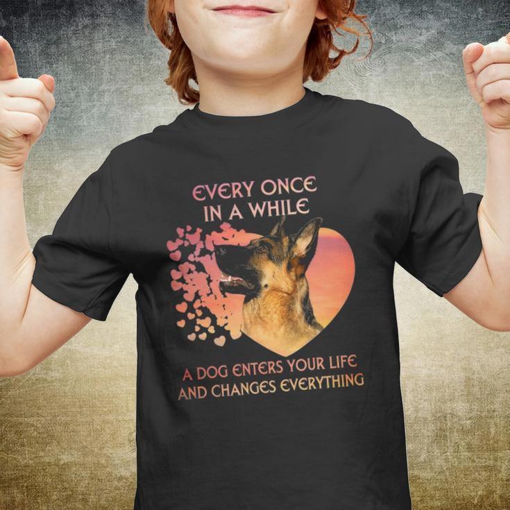 Every Once In A While A Dutch Shepherd Enters You Life Youth T-shirt