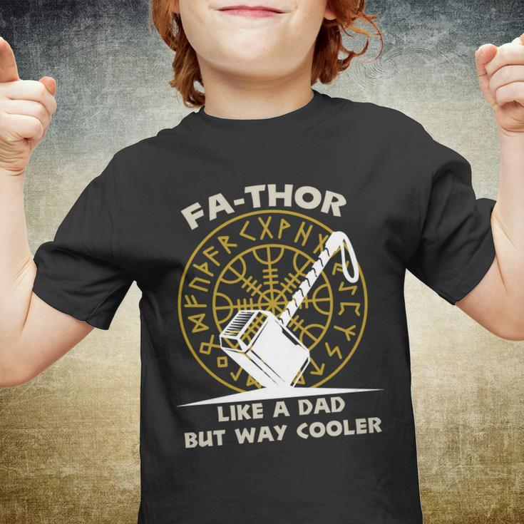 Fa-Thor Like A Dad But Way Cooler Tshirt Youth T-shirt