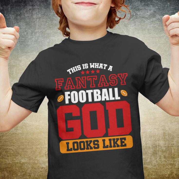 Fantasy Football God Tshirt Youth T-shirt