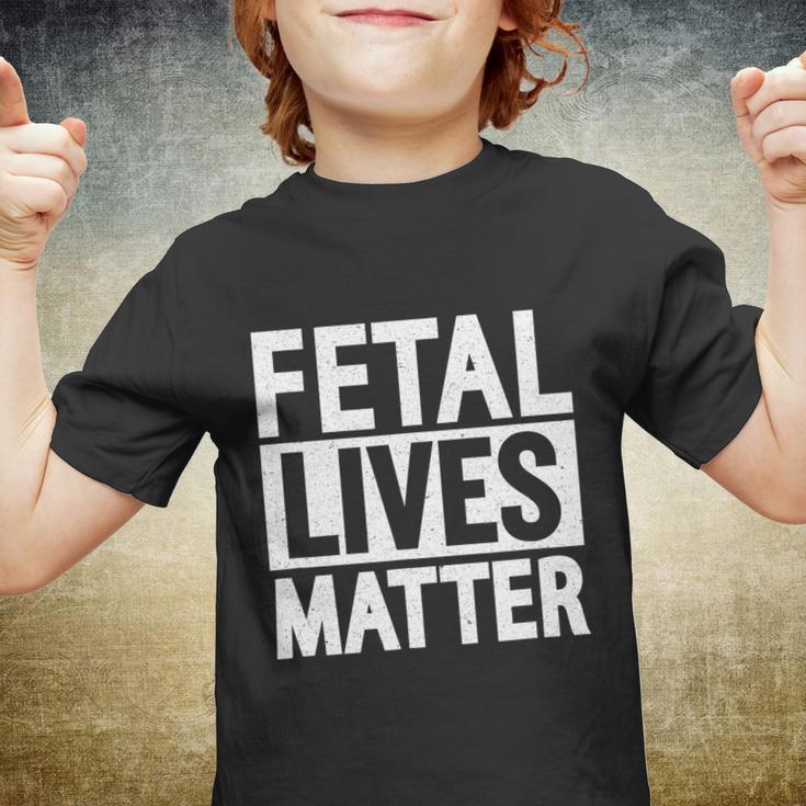 Fetal Lives Matter V3 Youth T-shirt