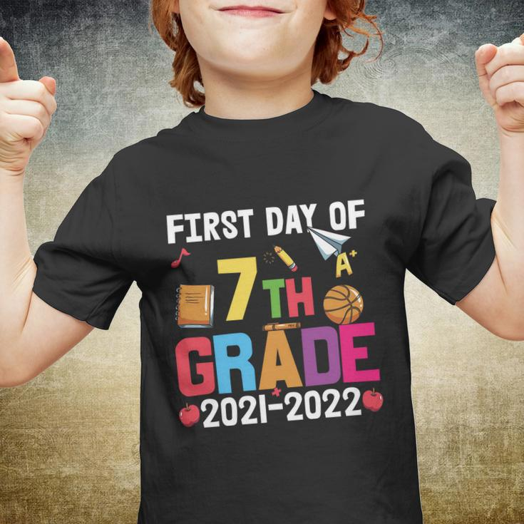 First Day Of 7Th Grade 2021_2022 Back To School Youth T-shirt