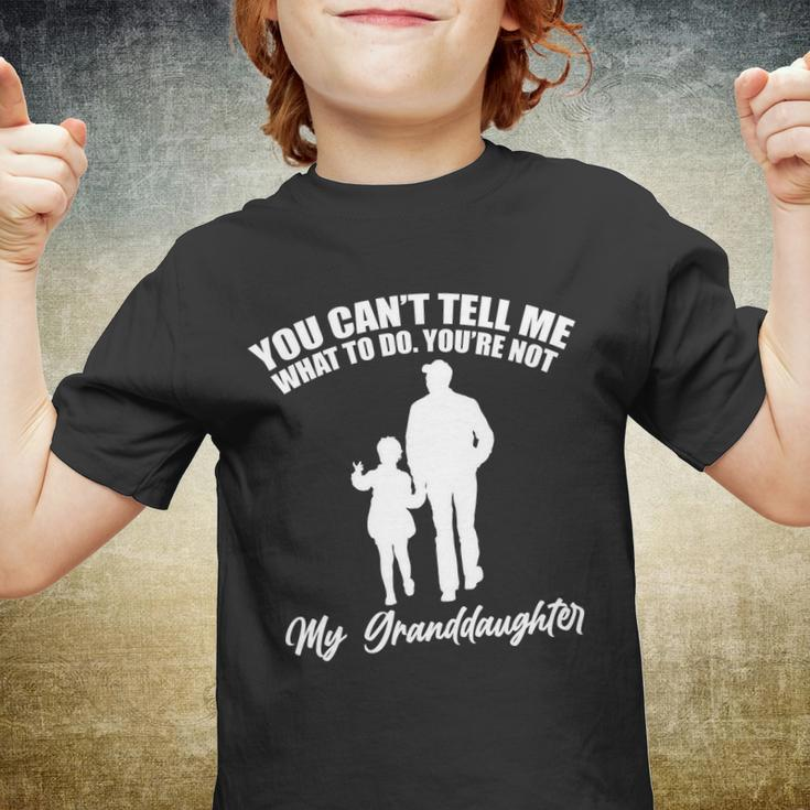 Funny & Cute Granddaughter And Grandfather Tshirt Youth T-shirt