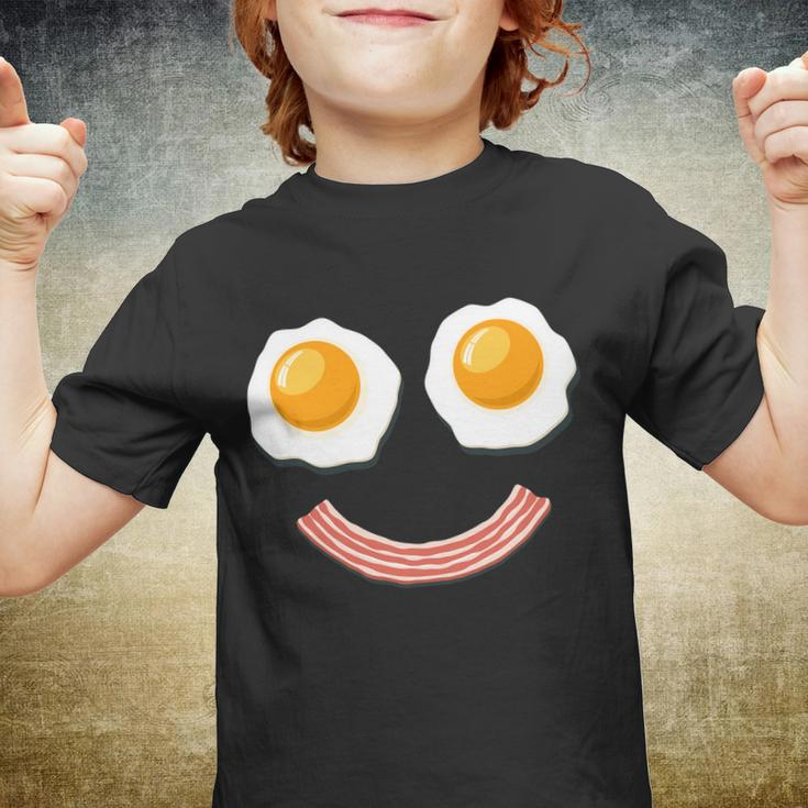Funny Breakfast Bacon And Eggs Tshirt Youth T-shirt