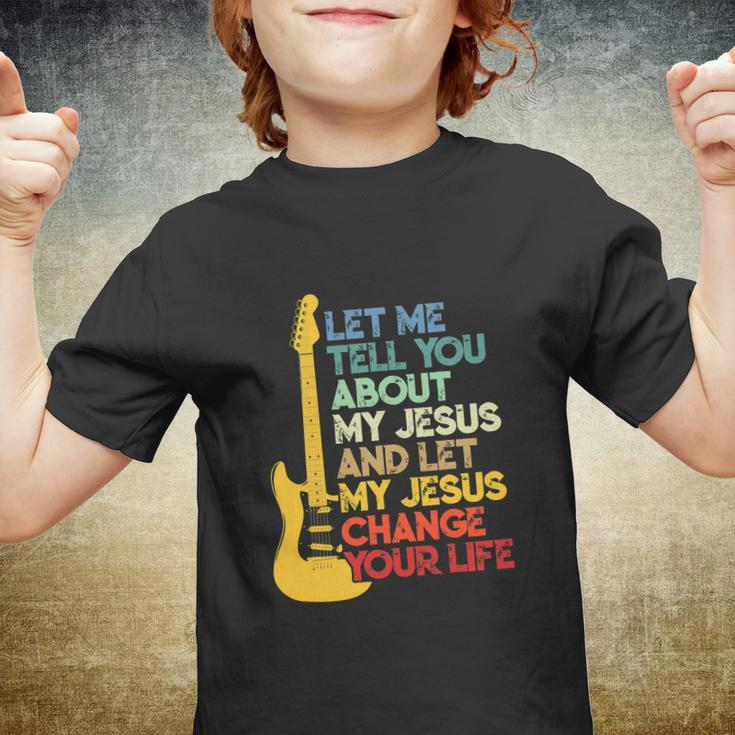 Funny Christian Bible Guitar Player Youth T-shirt