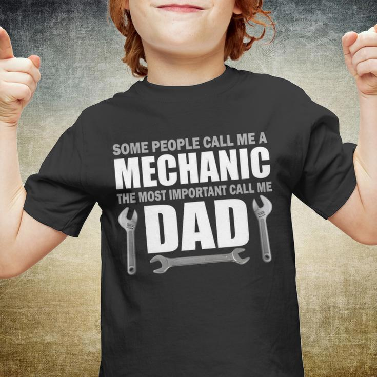 Funny Mechanic Dad Tshirt Youth T-shirt