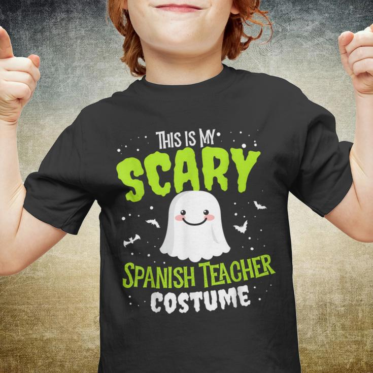 Funny Spanish Teacher Halloween School Nothing Scares Easy Costume Youth T-shirt
