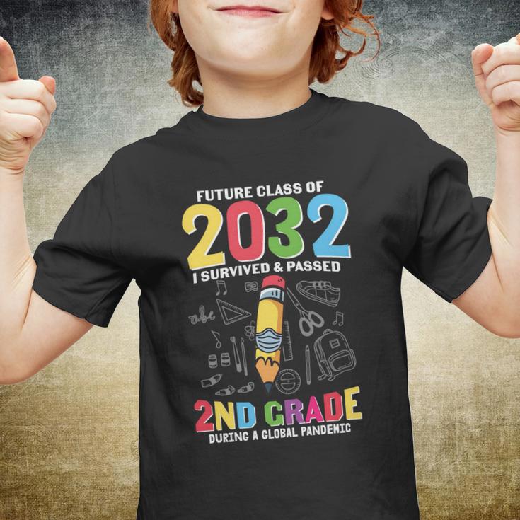 Future Class Of 2032 2Nd Grade Back To School Youth T-shirt